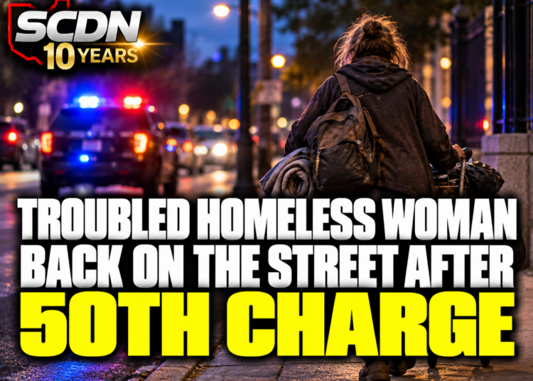 Homeless woman back on the street