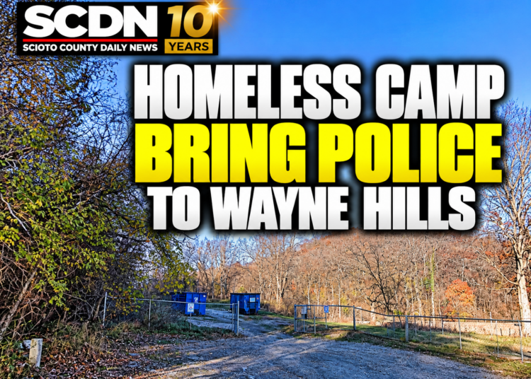 Homeless camp in Wayne Hills