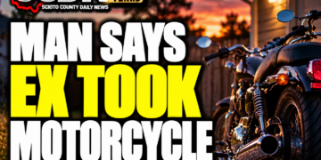 Man says ex took motorcycle