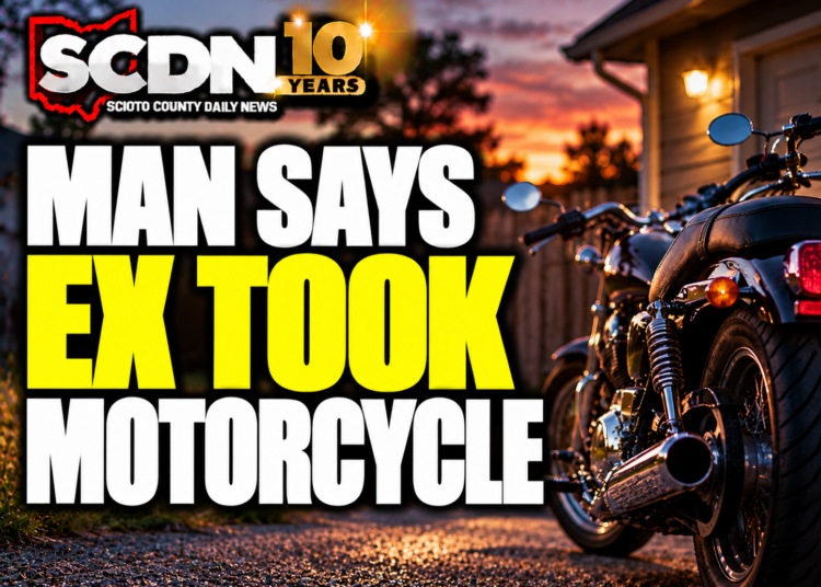 Man says ex took motorcycle