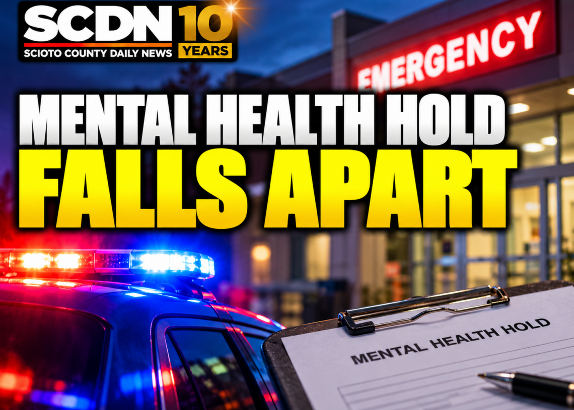 Mental health hold falls apart