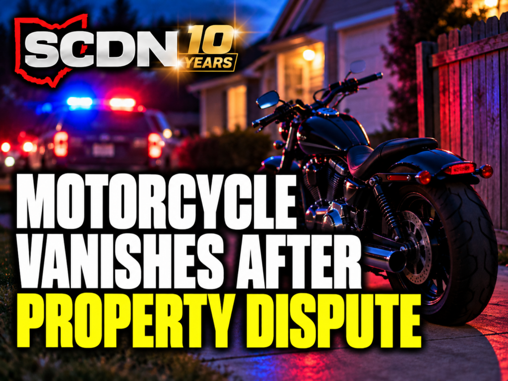 Missing motorcycle