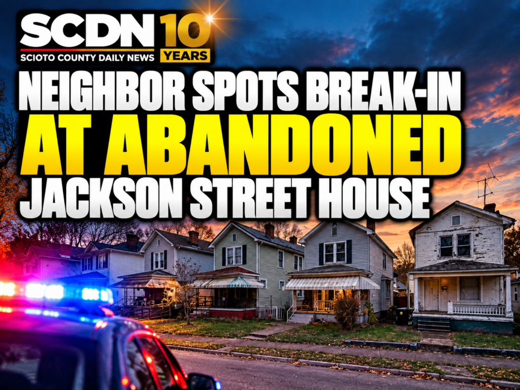Neighbor spots break in on Jackson Street