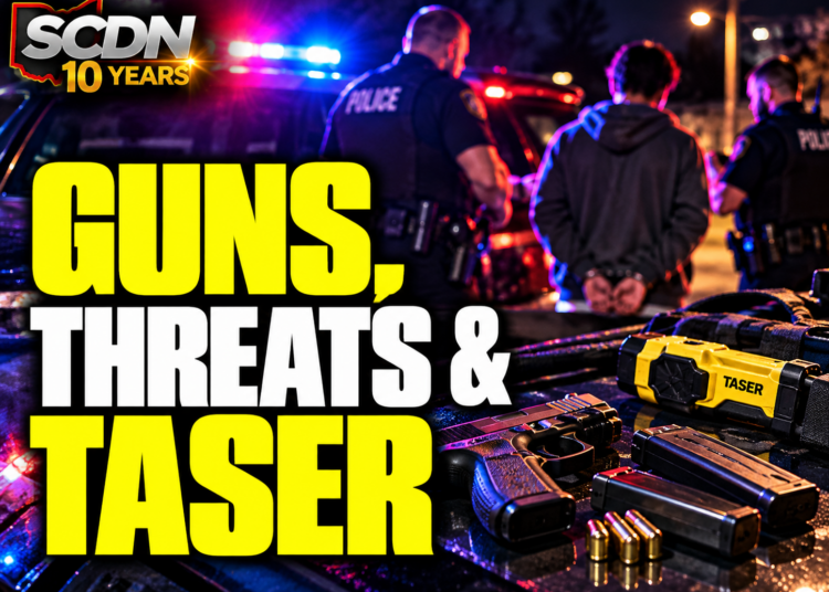 gun threats and taser