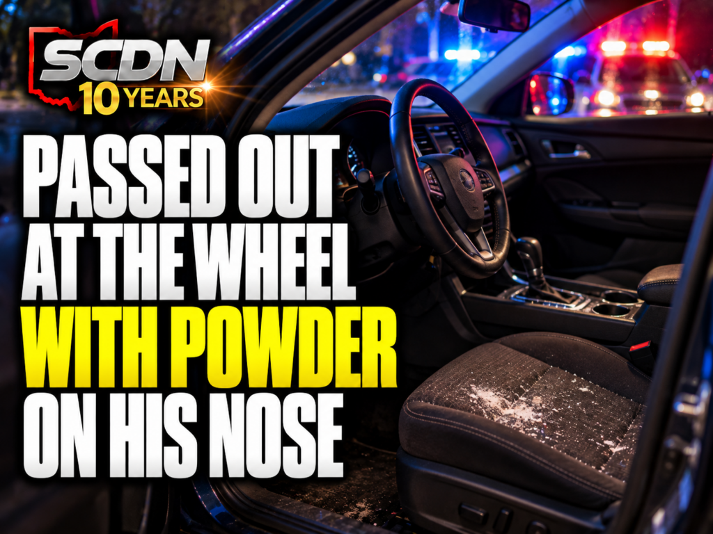 Passed out at the wheel