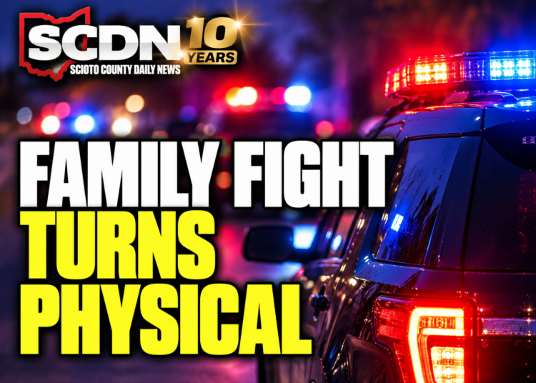 family fight turns physcial