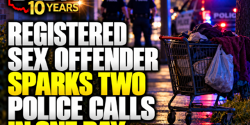 Sex offender sparks two police calls