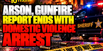 Arson and gunshots investigation