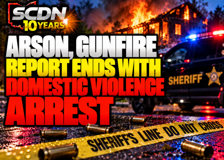 Arson and gunshots investigation