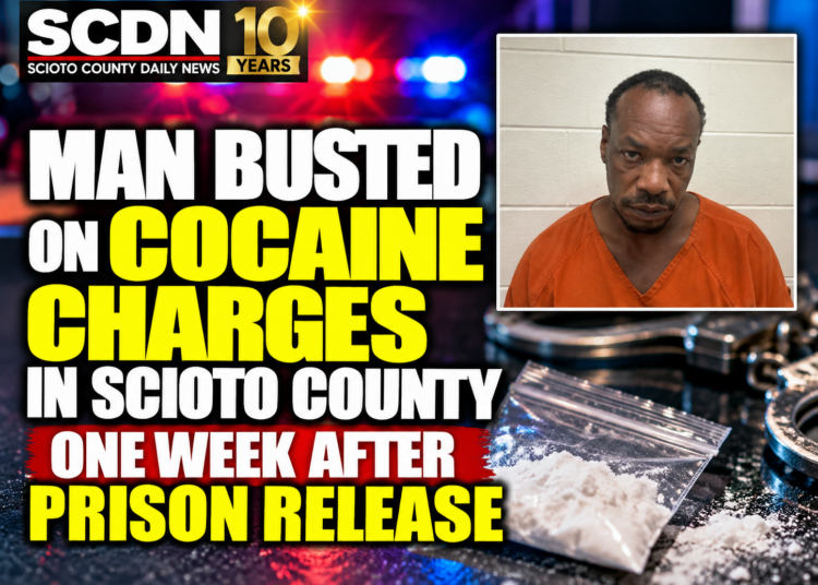 Man busted for cocaine after prison release.