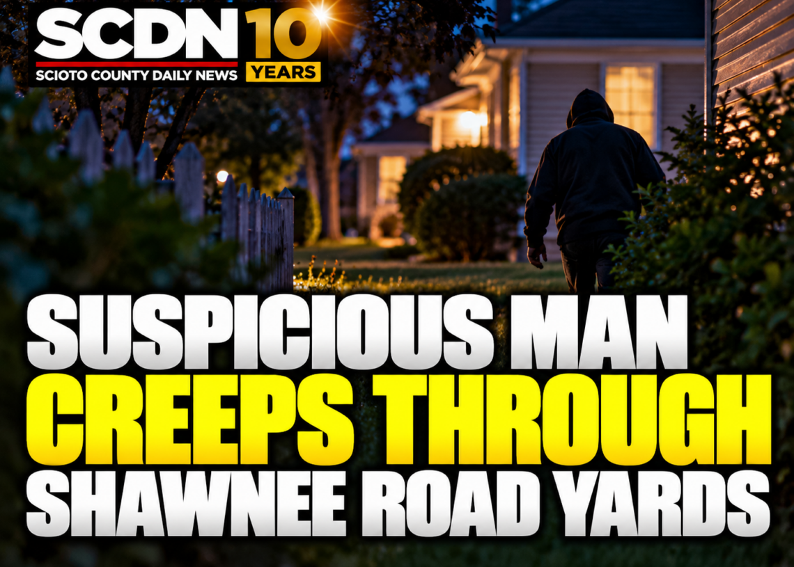Suspicious man on Shawnee Road