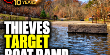 Thieves target boat ramp