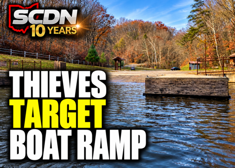 Thieves target boat ramp