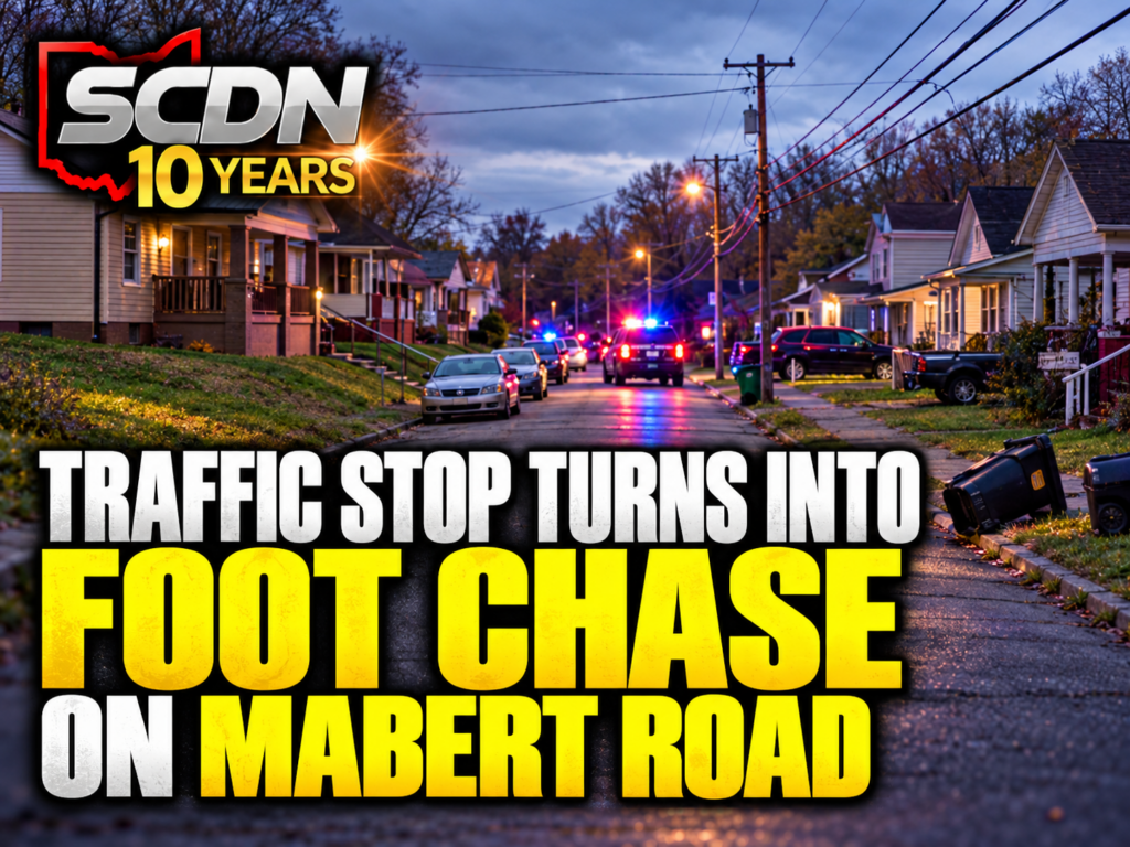 Traffic stop on Mabert Road