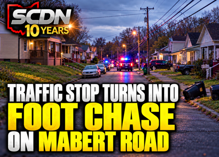 Traffic stop on Mabert Road