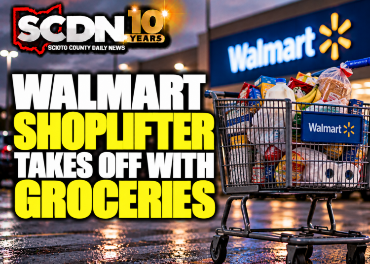 walmart shoplifter makes off with groceries