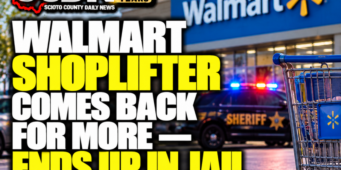 Walmart Shoplifter Comes Back for More — Ends Up in Jail – Scioto ...