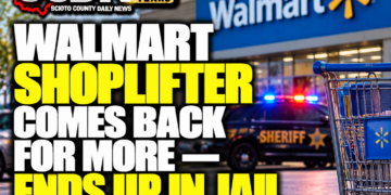 Walmart shoplifter comes back for more