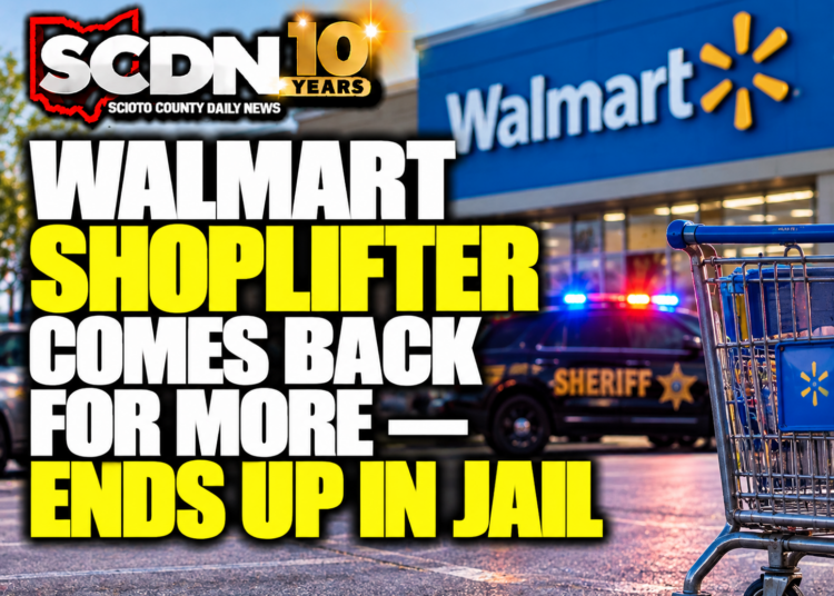 Walmart shoplifter comes back for more