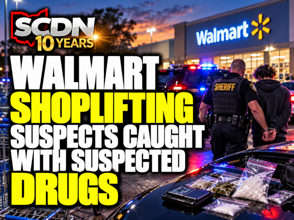 Walmart shoplifters busted for drugs