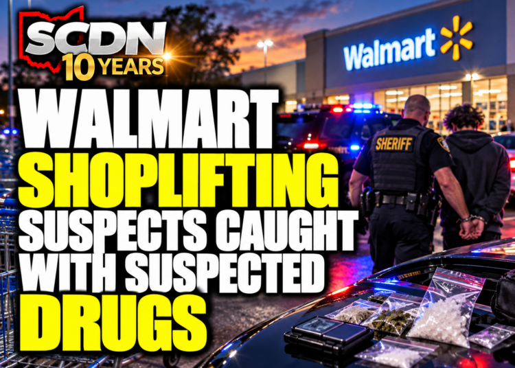 Walmart shoplifters busted for drugs