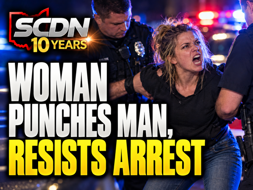 Women resists arrest
