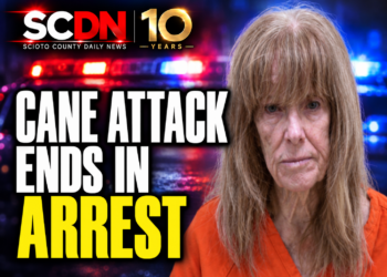 woman arrested for cane attack