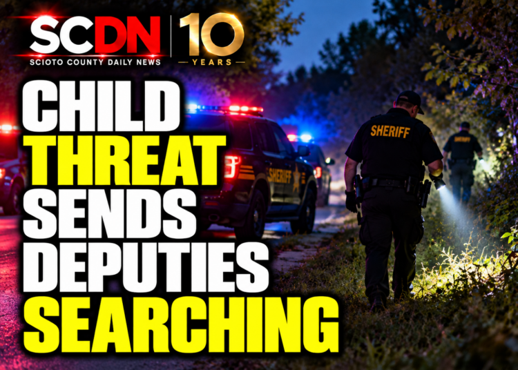 child threat sends deputies searching