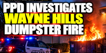 Wayne Hills Dumpster Fire