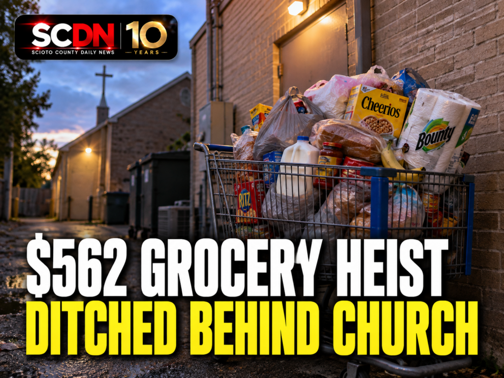 Grocery Heist Left behind church