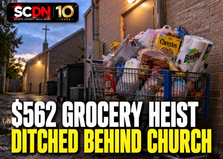 Grocery Heist Left behind church