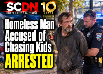homeless man accussed of chasing kids