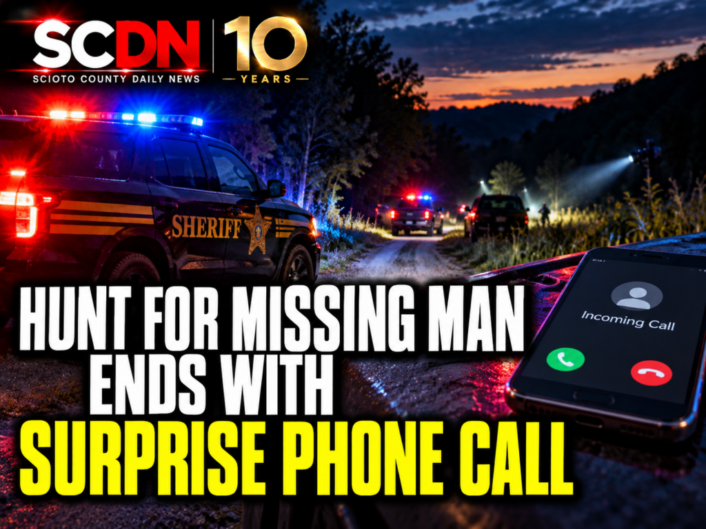 hunt for missing man