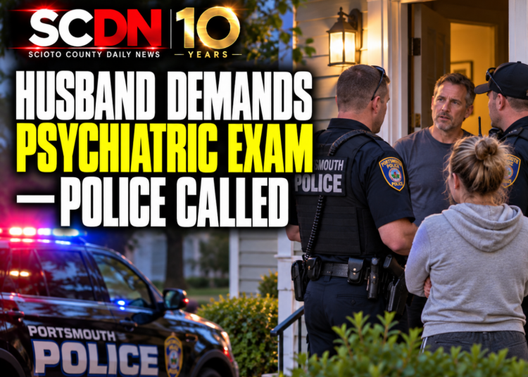 husband demands psychiatric exam