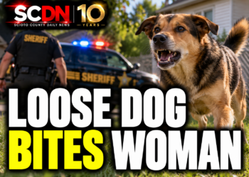 loose dog bites woman
