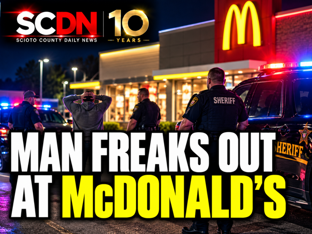 Man melts down at McDonald's