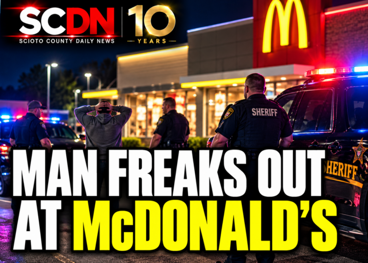 Man melts down at McDonald's