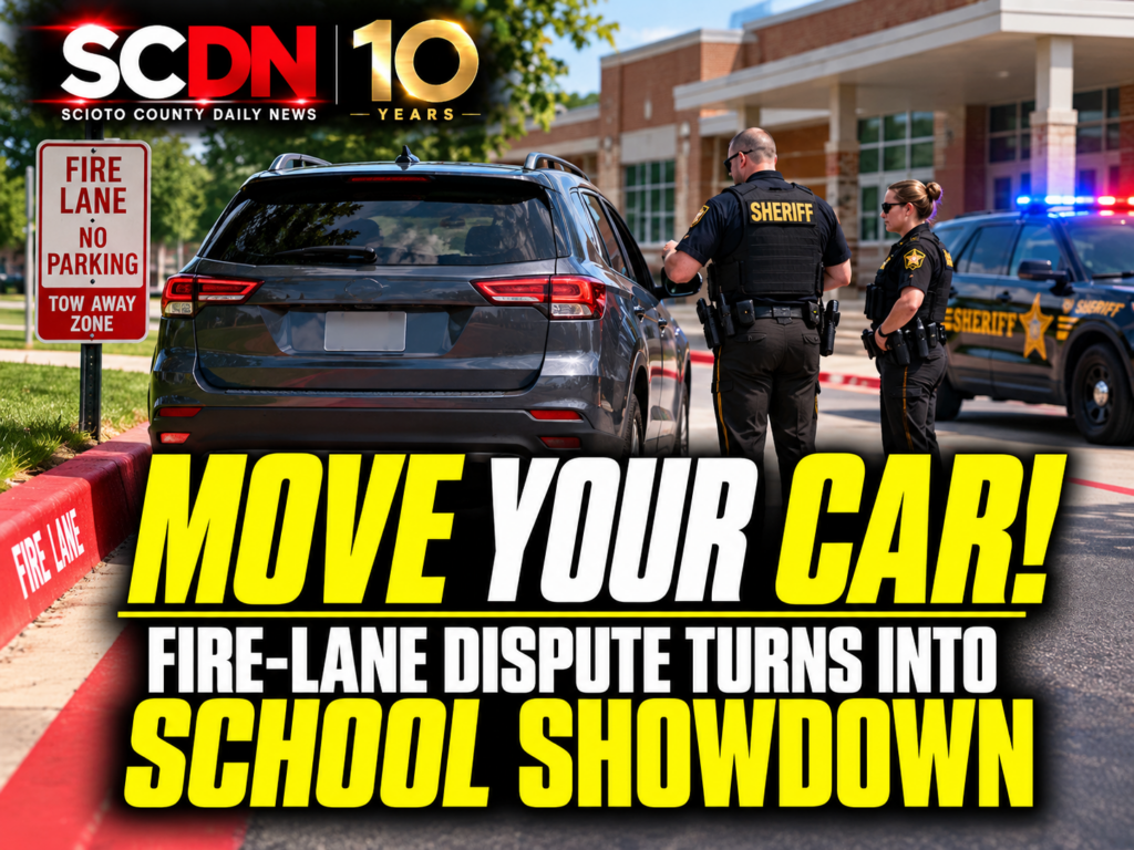 school parking dispute