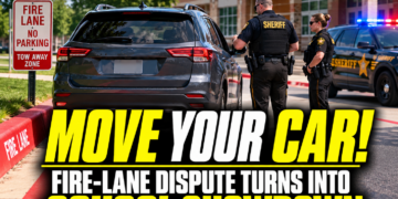 school parking dispute