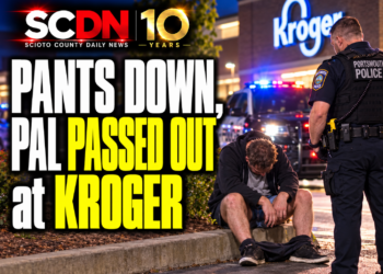 Pants down at Kroger