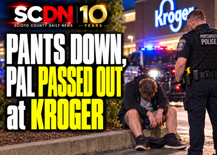 Pants down at Kroger