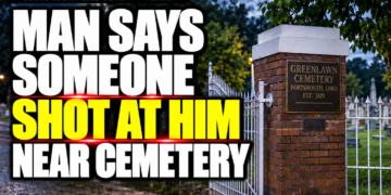 Man says someone shot at him near cemetery