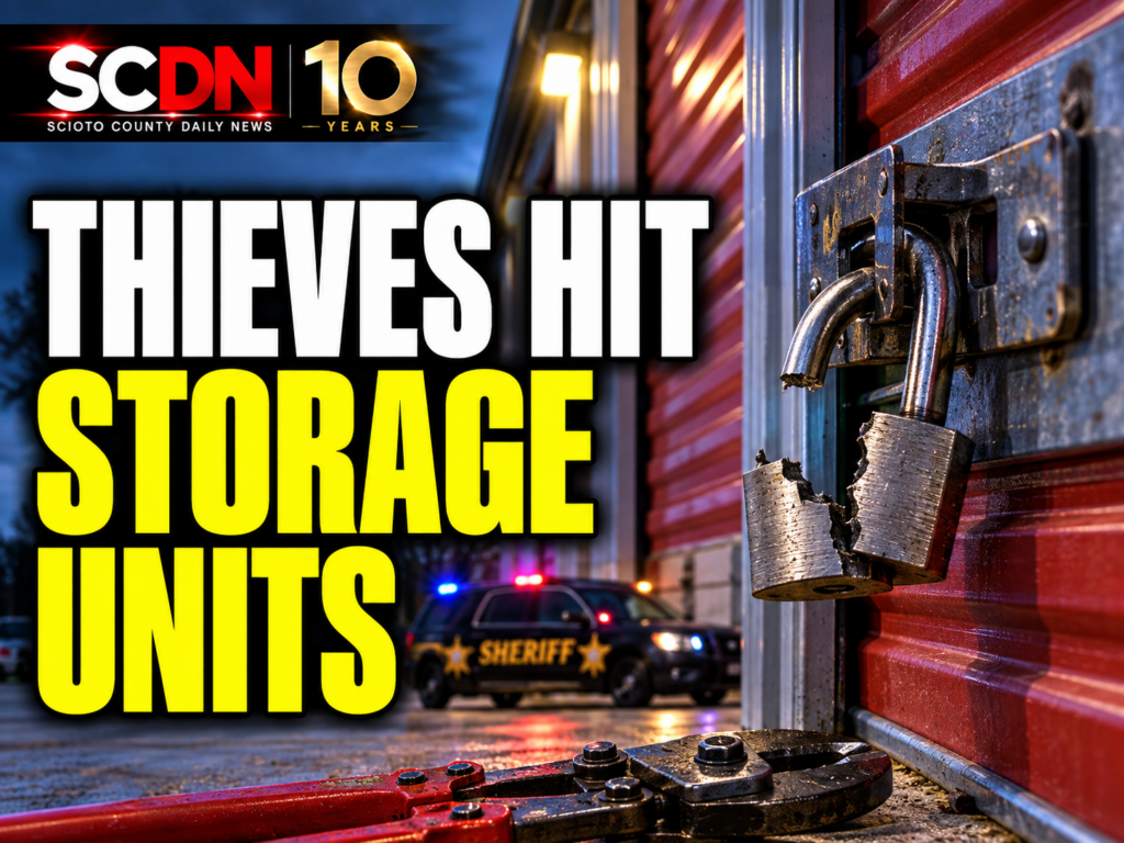 Thieves hit storage unit