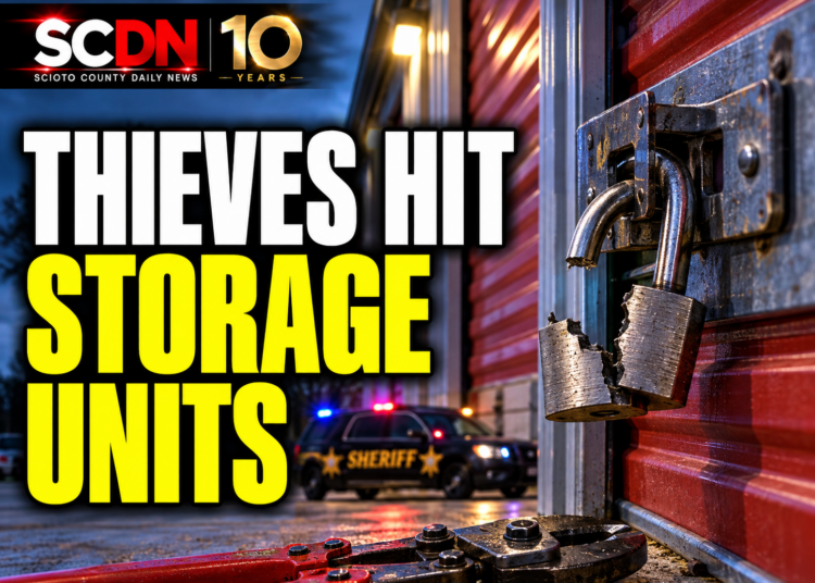 Thieves hit storage unit