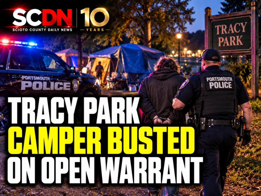 Tracy park camper busted