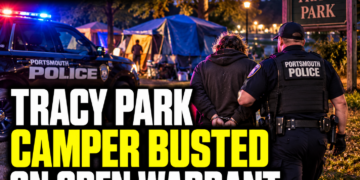 Tracy park camper busted