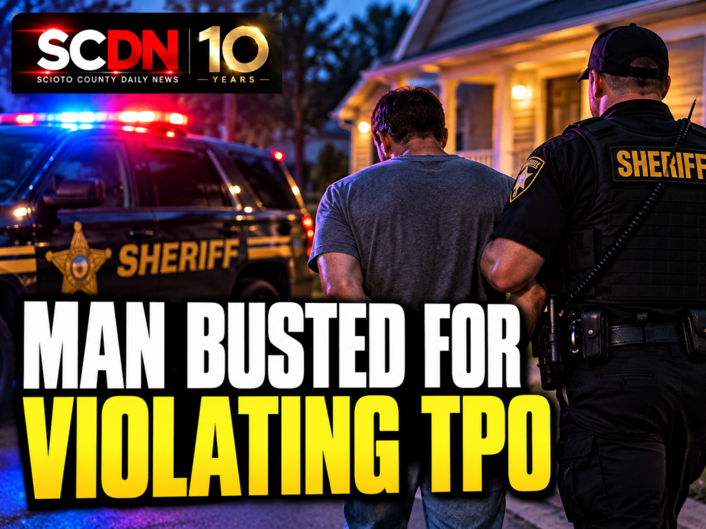 man busted for violating tpo