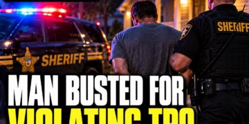 man busted for violating tpo