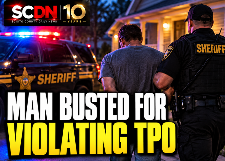 man busted for violating tpo